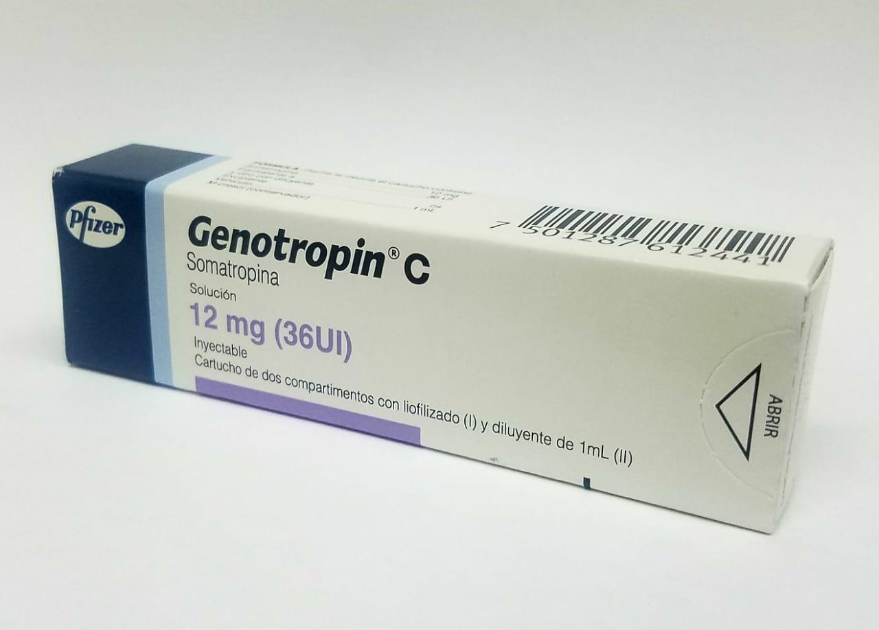 Genotropin c - 36 ui - Pfizer - Hormona de Crecimiento